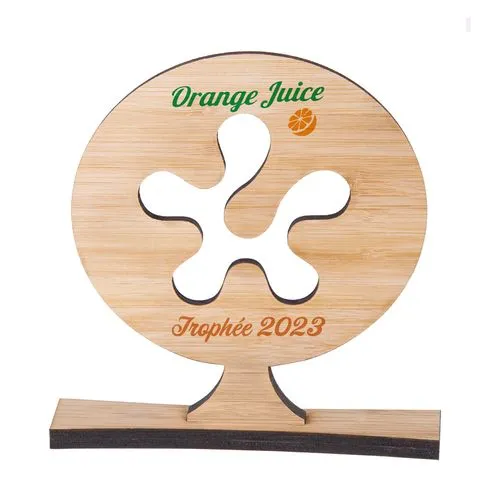 TROPHEE BAMBOU L10 X H15 CM