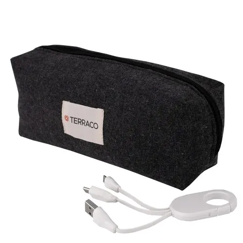 Trousse câbles en coton