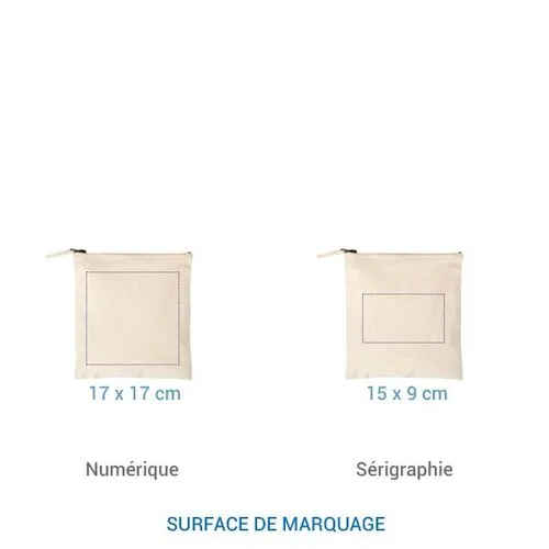 Trousse coton BIO NINA L 370