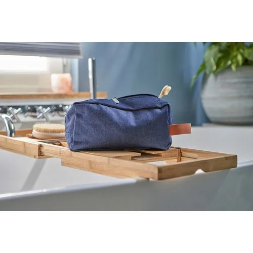 Trousse de toilette en denim Marianne