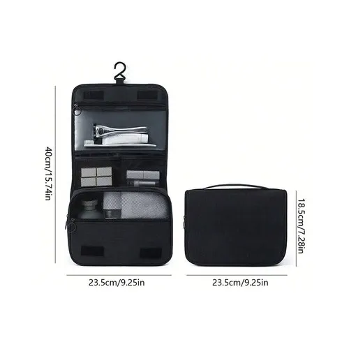 Trousse de Toilette Suspendue Compacte pour le Voyage