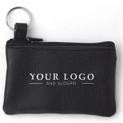 Trousseau de clés en cuir avec zip Zander