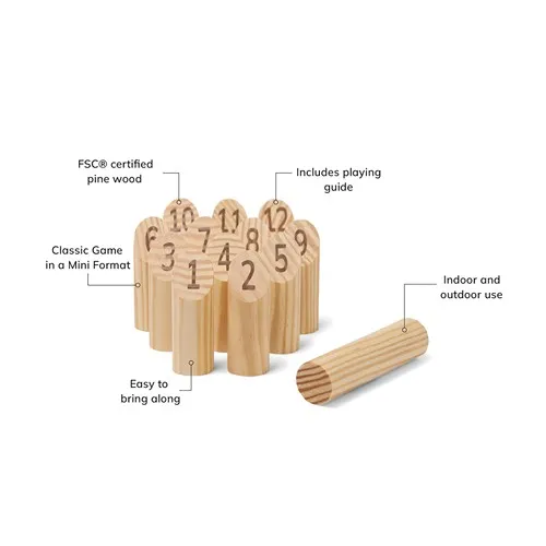 VINGA Mini jeu de quilles scandinaves Muge