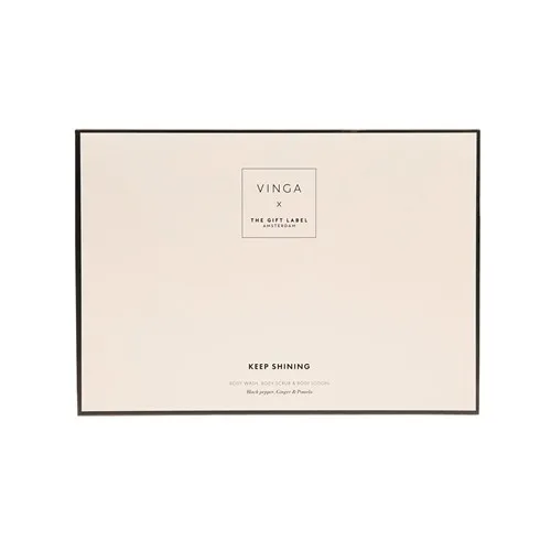 VINGA x TGL Coffret cadeau de soins corporels