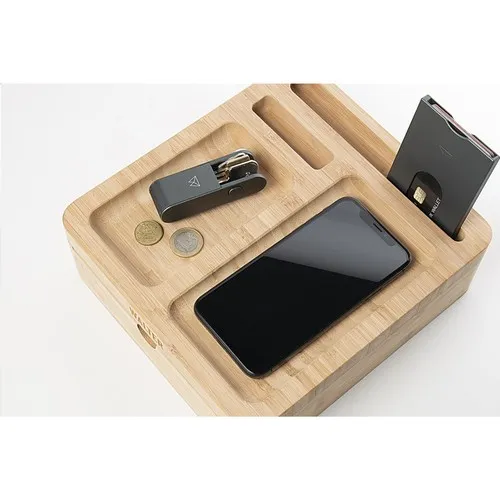 Walter Bamboo Big Dock 15W organisateur et chargeur