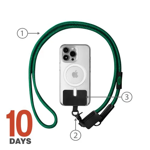 WEI Dragonne pour téléphone avec insert Card DG