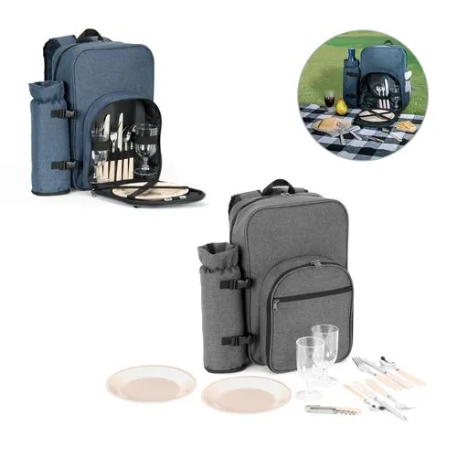 WHITSUNDAY. Sac à dos glacière de pique-nique en polyester recyclé haute densité 600D