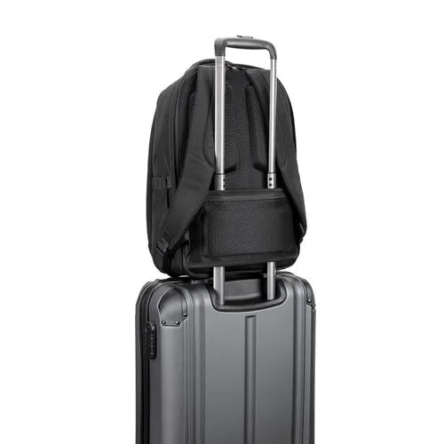 YANGON BPACK. Sac à dos antivol, en twill avec revêtement hydrofuge et polyester recyclé haute densité 600D, pour ordinateur portable de 17. 3"