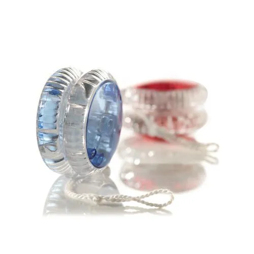 Yoyo lumineux en plastique Esmeralda