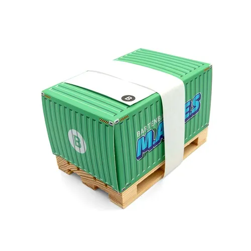 Z-notes dans un coffret sur mini-palette