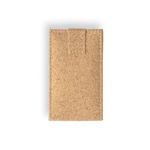 ZENA. Set de manucure en liège avec pièces en acier inoxydable