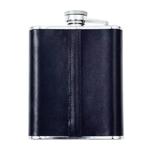 Zippo Flasque Zippo 6 oz (177 ml) cuir noir
