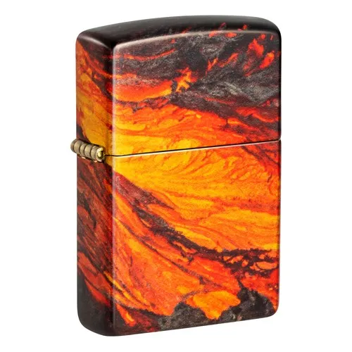 Zippo Lava Flow Design