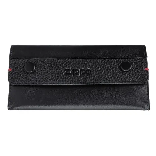 Zippo Nappa Tobacco Pouch Black